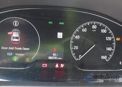 2018 Honda Accord Touring 2.0T z USA, uszkodzony, nr VIN 1HGCV2F91JA026104